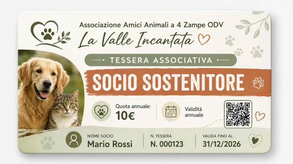 Supporting member digital card